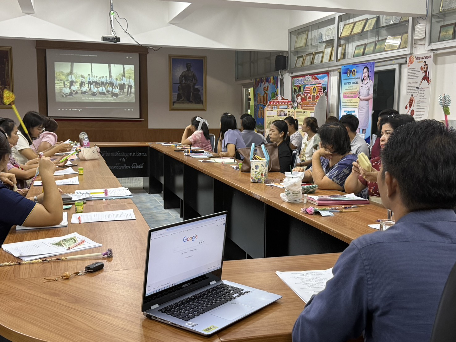 โรงเรียนวัดโบสถ์เพื่อสรุปผลการจัดการศึกษา และกิจกรรมต่างๆตลอดภาคเรียนที่ 1 ปีการศึกษา 2568