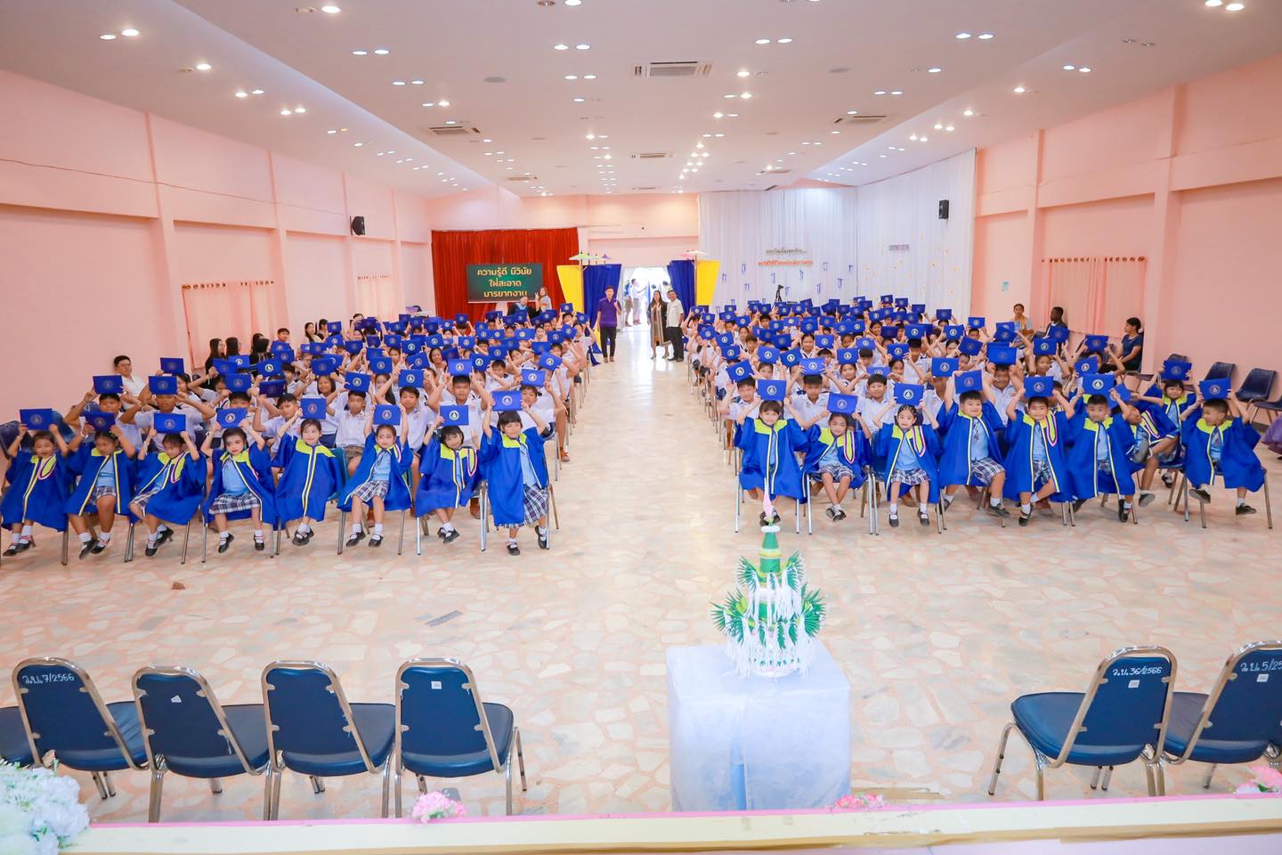 เก็บตกภาพความประทับใจ พิธีปัจฉิมนิเทศ ปีการศึกษา 2568: "ก้าวจากรั้วขาว-แดง สู่เส้นทางแห่งอนาคต"
